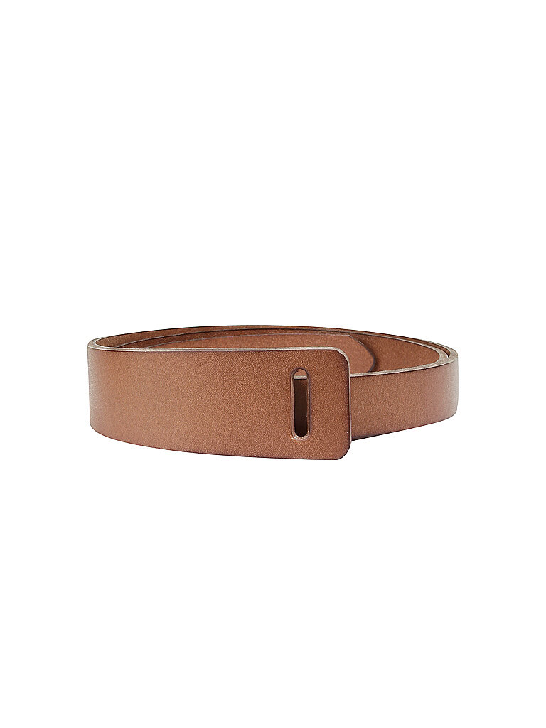 MARC O'POLO Ledergürtel  Camel | 90